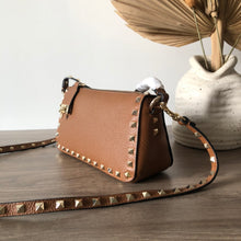 Load image into Gallery viewer, Valentino Garavani Small Rockstud Grainy Crossbody Bag