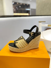 Load image into Gallery viewer, Louis Vuitton Starboard Wedge Sandals