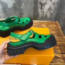 Load image into Gallery viewer, Louis Vuitton Ruby Flat Mary Jane Sandals