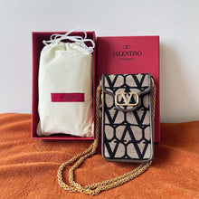 Load image into Gallery viewer, Valentino Garavani Loco Phone Case With Chain