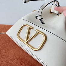 Load image into Gallery viewer, Valentino Garavani Mini Bucket Bag With Vlogo Signature Chain