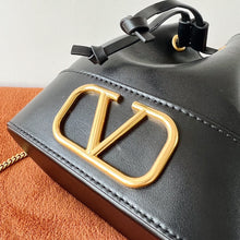 Load image into Gallery viewer, Valentino Garavani Mini Bucket Bag With Vlogo Signature Chain