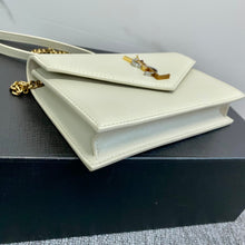 Load image into Gallery viewer, YSL Cassandre Envelope Chain Wallet In Smooth Leather