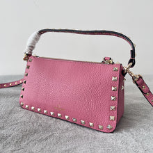 Load image into Gallery viewer, Valentino Garavani Small Rockstud Grainy Crossbody Bag