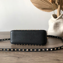 Load image into Gallery viewer, Valentino Garavani Small Rockstud Grainy Crossbody Bag