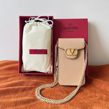 Load image into Gallery viewer, Valentino Garavani Loco Phone Case With Chain
