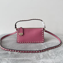 Load image into Gallery viewer, Valentino Garavani Small Rockstud Grainy Crossbody Bag