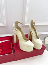 Load image into Gallery viewer, Valentino Tan-go Platform Patent Leather Sandal 155MM