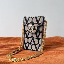 Load image into Gallery viewer, Valentino Garavani Loco Phone Case With Chain