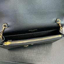 Load image into Gallery viewer, YSL Cassandre Envelope Chain Wallet In Smooth Leather