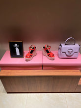 Load image into Gallery viewer, YSL TRIBUTE ESPADRILLES WEDGE IN SMOOTH LEATHER