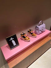 Load image into Gallery viewer, YSL TRIBUTE ESPADRILLES WEDGE IN SMOOTH LEATHER