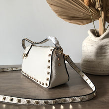 Load image into Gallery viewer, Valentino Garavani Small Rockstud Grainy Crossbody Bag