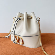 Load image into Gallery viewer, Valentino Garavani Mini Bucket Bag With Vlogo Signature Chain