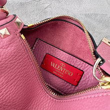 Load image into Gallery viewer, Valentino Garavani Small Rockstud Grainy Crossbody Bag