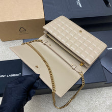 Load image into Gallery viewer, YSL Cassandre Matelassé Carré Chain Wallet IN Lambskin