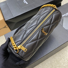 Load image into Gallery viewer, YSL SADE SMALL TUBE BAG IN QUILTED LAMBSKIN
