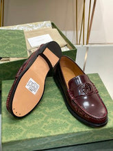 Load image into Gallery viewer, Gucci Women Interlocking G Loafer