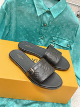 Load image into Gallery viewer, Louis Vuitton Lock It Flat Mule