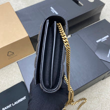 Load image into Gallery viewer, YSL Cassandre Matelassé Carré Chain Wallet IN Lambskin