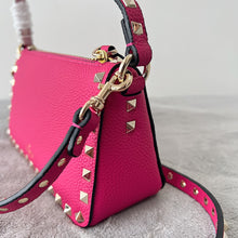 Load image into Gallery viewer, Valentino Garavani Small Rockstud Grainy Crossbody Bag