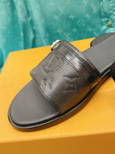 Load image into Gallery viewer, Louis Vuitton Lock It Flat Mule