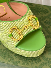 Load image into Gallery viewer, Gucci Horsebit Platform Sandals