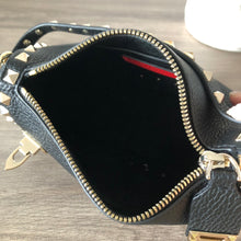 Load image into Gallery viewer, Valentino Garavani Small Rockstud Grainy Crossbody Bag