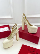 Load image into Gallery viewer, Valentino Tan-go Platform Patent Leather Sandal 155MM