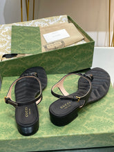 Load image into Gallery viewer, Gucci Double G Sandals