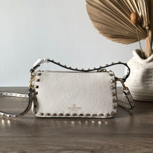 Load image into Gallery viewer, Valentino Garavani Small Rockstud Grainy Crossbody Bag