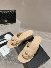 Load image into Gallery viewer, Chanel Wedge Sandals