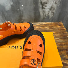 Load image into Gallery viewer, Louis Vuitton Ruby Flat Mary Jane Sandals