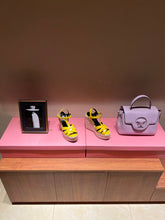 Load image into Gallery viewer, YSL TRIBUTE ESPADRILLES WEDGE IN SMOOTH LEATHER