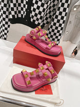 Load image into Gallery viewer, Valentino Roman Stud Sandals
