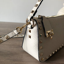 Load image into Gallery viewer, Valentino Garavani Small Rockstud Grainy Crossbody Bag