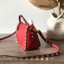 Load image into Gallery viewer, Valentino Garavani Small Rockstud Grainy Crossbody Bag