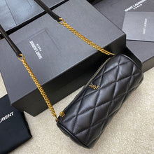 Load image into Gallery viewer, YSL SADE SMALL TUBE BAG IN QUILTED LAMBSKIN