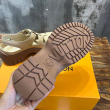 Load image into Gallery viewer, Louis Vuitton Ruby Flat Mary Jane Sandals