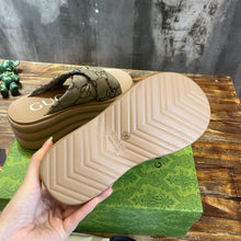 Load image into Gallery viewer, Gucci GG Platform Slide Sandal