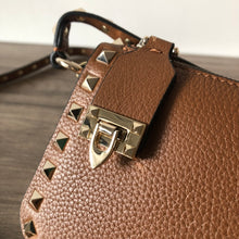 Load image into Gallery viewer, Valentino Garavani Small Rockstud Grainy Crossbody Bag