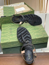 Load image into Gallery viewer, Gucci Double G Sandals