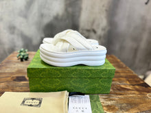 Load image into Gallery viewer, Gucci GG Platform Slide Sandal
