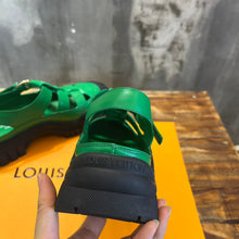Load image into Gallery viewer, Louis Vuitton Ruby Flat Mary Jane Sandals