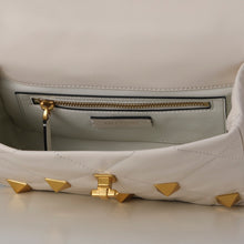 Load image into Gallery viewer, Valentino Garavani Medium Roman Stud The Shoulder Bag In Nappa With Chain