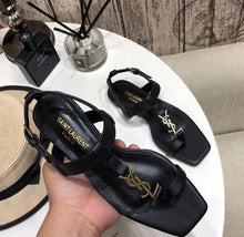 Load image into Gallery viewer, YSL Cassandra Flat Sandals