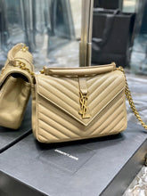 Load image into Gallery viewer, YSL College Medium Quilted leather Bag