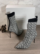 Load image into Gallery viewer, Balmain Skye Stretch Knit Ankle Boot