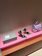 Load image into Gallery viewer, Tom Ford Mirror Leather And Crystal Stones Pointy Jewel Sandal