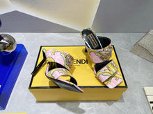 Load image into Gallery viewer, Versace Fendace Mule
